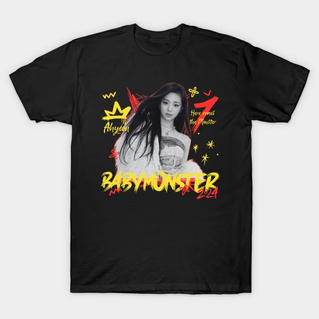 Ahyeon Babymonster Sheesh T-Shirt by wennstore